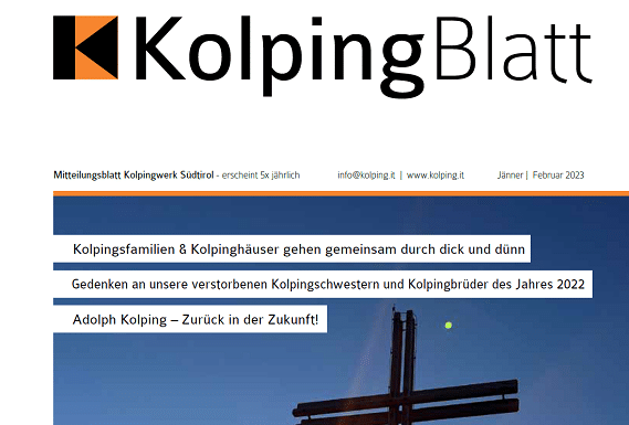 Das neue Kolpingblatt ist online