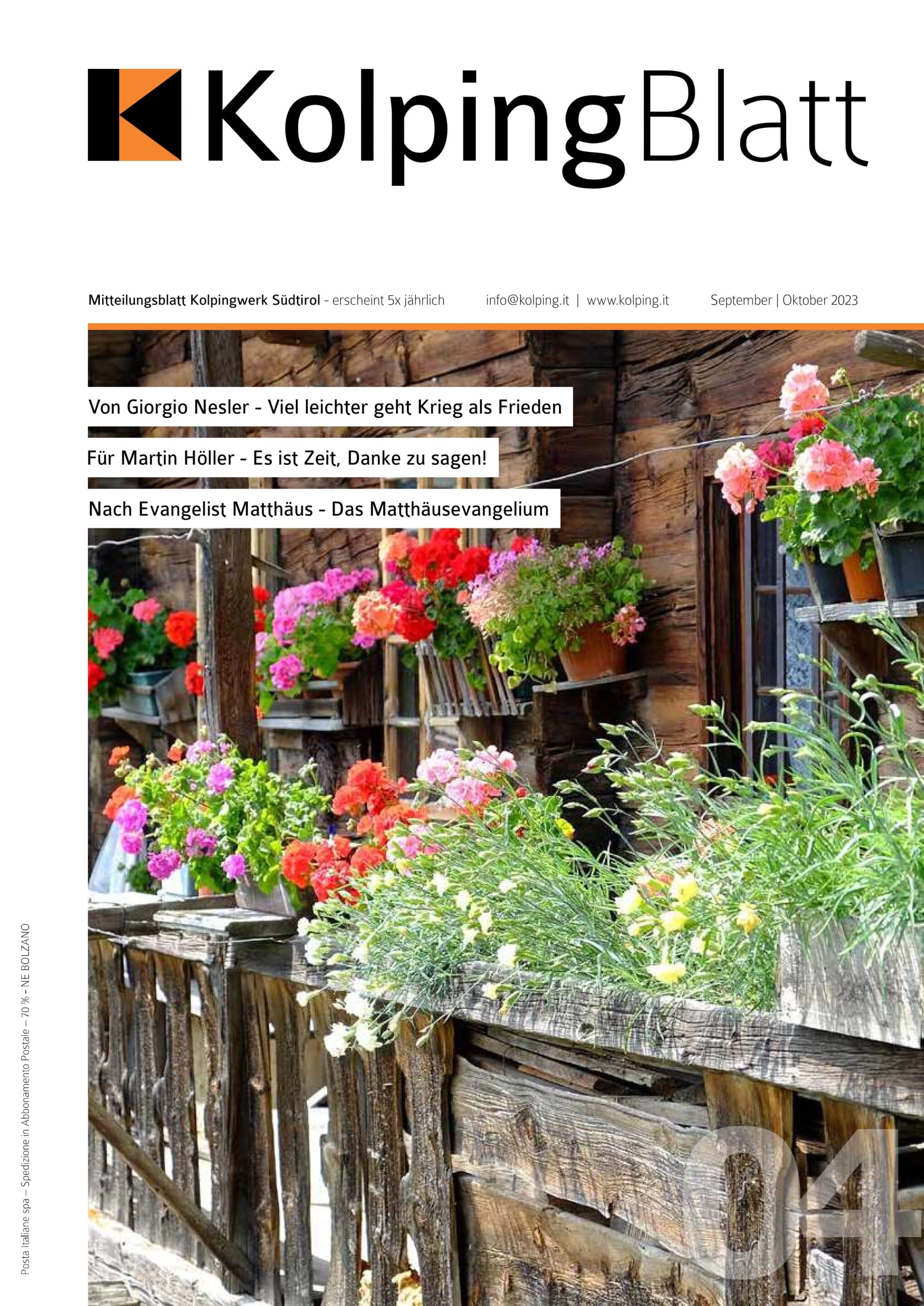Das neue Kolpingblatt ist online